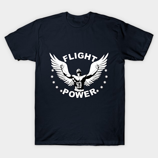 Flight Power-Strength-W T-Shirt by inspiration4awakening